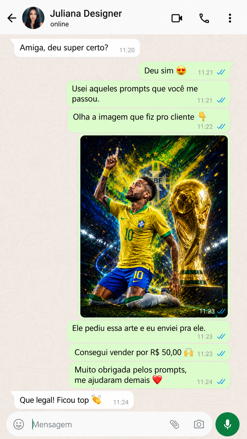 Depoimento Juliana